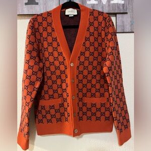 Gucci monogram GG cardigan